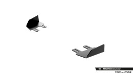 Hintere Seiten Flaps für Cupra Born Mk1 schwarz Hochglanz