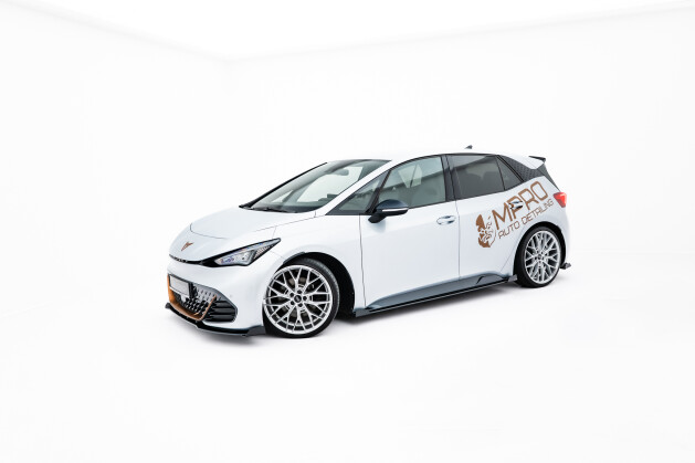 Seitenschweller Flaps für Cupra Born Mk1 schwarz Hochglanz