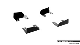 Seitenschweller Flaps passend für CUPRA Born Mk1 schwarz Hochglanz