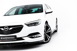 Street+ Spoilerlippe Front Ansatz passend für Opel Insignia OPC-Line Mk2 schwarz Hochglanz