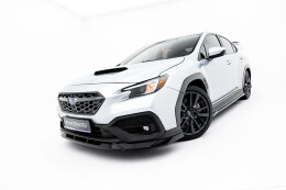 Street+ Spoilerlippe Front Ansatz V.2 passend für Subaru WRX STI Mk2 schwarz Hochglanz