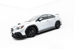 Street+ Seitenschweller Leisten passend für Subaru WRX STI Mk2 schwarz Hochglanz