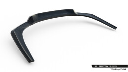 Street+ Mittlerer Diffusor RACE Heck Ansatz passend für BMW 8 Coupe M-Paket G15 schwarz Hochglanz