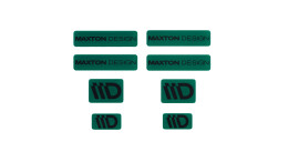 Maxton Design 3D Aufkleber / Gel Sticker 8er Set...