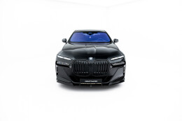 Street+ Spoilerlippe Front Ansatz V.4 passend für BMW 7 M-Paket / M760e / i7 M-Paket G70 schwarz Hochglanz