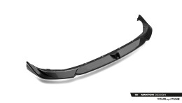 Carbon Fiber Spoilerlippe Front Ansatz passend für BMW M135i / 1 M-Paket F70