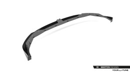 Carbon Fiber Spoilerlippe Front Ansatz passend für BMW M135i / 1 M-Paket F70