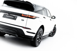 Mittlerer Cup Diffusor DTM Look Heck Ansatz für Land Rover Range Rover Evoque Dynamic Mk2 schwarz Hochglanz