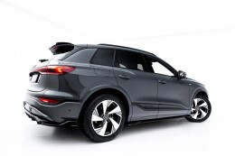 Seitenschweller Ansatz Cup Leisten für Audi Q6 e-tron Standard / S-Line / SQ6 e-tron SUV / Sportback Mk1 schwarz Hochglanz