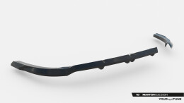 Mittlerer Cup Diffusor DTM Look Heck Ansatz für Hyundai Tucson N-Line Mk4 Facelift schwarz Hochglanz