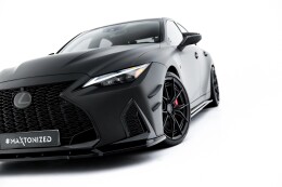 Stoßstangen Flaps Wings vorne Canards für Lexus IS 500 Mk3 Facelift 2 (XE30)