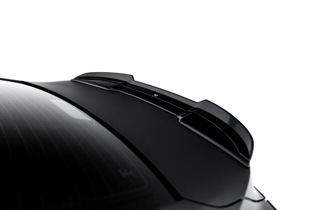 Heck Spoiler Aufsatz Abrisskante für Lexus IS 500 Mk3 Facelift 2 (XE30) schwarz Hochglanz