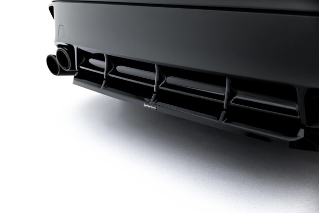 Heckansatz für Lexus IS 500 Mk3 Facelift 2 (XE30) schwarz Hochglanz