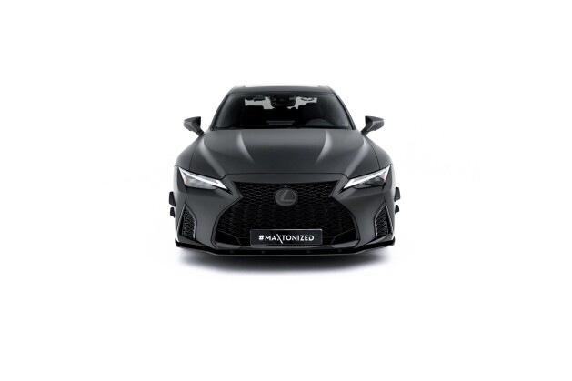 Street Pro Cup Spoilerlippe Front Ansatz für Lexus IS 500 Mk3 Facelift 2 (XE30)