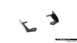 Front Stoßstange Flaps für Flaps Lexus IS 500 Mk3 Facelift 2 (XE30) schwarz Hochglanz