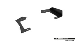 Front Stoßstange Flaps für Flaps Lexus IS 500 Mk3 Facelift 2 (XE30) schwarz Hochglanz