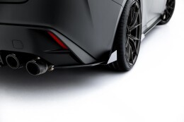 Street Pro Heck Ansatz Flaps Diffusor + Flaps für Lexus IS 500 Mk3 Facelift 2 (XE30) schwarz Hochglanz