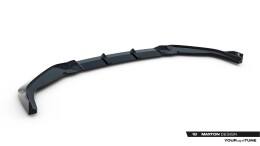 Cup Spoilerlippe Front Ansatz V.2 für Toyota GR Yaris Mk4 Facelift schwarz Hochglanz