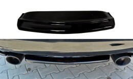Mittlerer Cup Diffusor Heck Ansatz passend für INFINITI QX70 schwarz Hochglanz