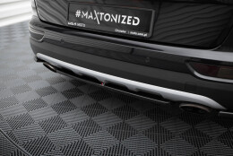Mittlerer Cup Diffusor Heck Ansatz passend für KIA SPORTAGE mk4 GT-Line schwarz Hochglanz
