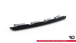 Mittlerer Cup Diffusor Heck Ansatz passend für KIA SPORTAGE mk4 GT-Line schwarz Hochglanz