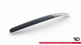 Motor Haube Erweiterung passend für Opel Corsa D OPC / VXR schwarz Hochglanz