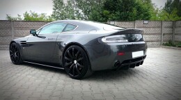 Seitenschweller für Aston Martin V8 VANTAGE schwarz Hochglanz