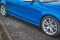 Seitenschweller Ansatz Cup Leisten für Audi S4 / A4 / A4 S-Line B8 / B8 FL schwarz Hochglanz