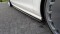 Seitenschweller Ansatz Cup Leisten für Audi S6 / A6 S-Line C7  schwarz Hochglanz