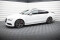 Seitenschweller Ansatz Cup Leisten passend für Audi S7 / A7 S-Line C7 FL schwarz Hochglanz