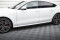Seitenschweller Ansatz Cup Leisten passend für Audi S7 / A7 S-Line C7 FL schwarz Hochglanz