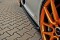 Seitenschweller Ansatz Cup Leisten für Audi R8 Mk.1 schwarz Hochglanz