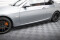 Seitenschweller Ansatz Cup Leisten passend für BMW 3er E92 M Paket schwarz Hochglanz