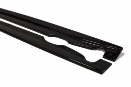 Seitenschweller Ansatz Cup Leisten passend für BMW M3 E92 / E93 schwarz Hochglanz