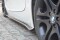 Seitenschweller Ansatz Cup Leisten passend für BMW Z4 E85 / E86 vor Facelift schwarz Hochglanz