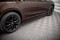 Seitenschweller Ansatz Cup Leisten passend für Fiat Tipo S-Design schwarz Hochglanz