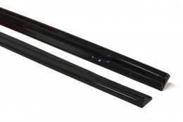 Seitenschweller Ansatz Cup Leisten passend für Ford Focus ST Mk2 FL Carbon Look