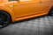 Seitenschweller Ansatz Cup Leisten passend für Ford Focus ST Mk2 FL schwarz Hochglanz