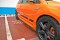 Seitenschweller Ansatz Cup Leisten für Ford Focus ST Mk2 schwarz Hochglanz