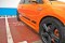 Seitenschweller Ansatz Cup Leisten passend für Ford Focus ST Mk2 schwarz Hochglanz