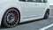 Seitenschweller Ansatz Cup Leisten passend für Ford Focus ST Mk2 schwarz Hochglanz