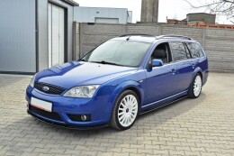 Seitenschweller Ansatz Cup Leisten passend für Ford Mondeo Mk3 ST220 schwarz Hochglanz