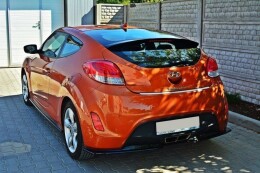Street+ Seitenschweller Leisten passend für Hyundai Veloster schwarz Hochglanz