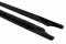 Seitenschweller Ansatz Cup Leisten passend für Jeep Grand Cherokee WK2 Summit Facelift schwarz matt