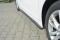 Seitenschweller Ansatz Cup Leisten für Lexus CT Mk1 Facelift schwarz Hochglanz