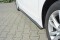 Seitenschweller Ansatz Cup Leisten passend für Lexus CT Mk1 Facelift schwarz Hochglanz