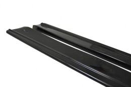 Seitenschweller Ansatz Cup Leisten passend für Lexus GS Mk4 Facelift Carbon Look