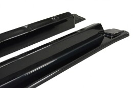 Seitenschweller Ansatz Cup Leisten für Lexus NX Mk1 /Mk1 Facelift schwarz Hochglanz