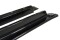 Street+ Seitenschweller Leisten passend für Lexus NX Mk1 /Mk1 FL schwarz Hochglanz