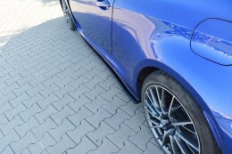 Seitenschweller Ansatz Cup Leisten Lexus RC F Carbon Look